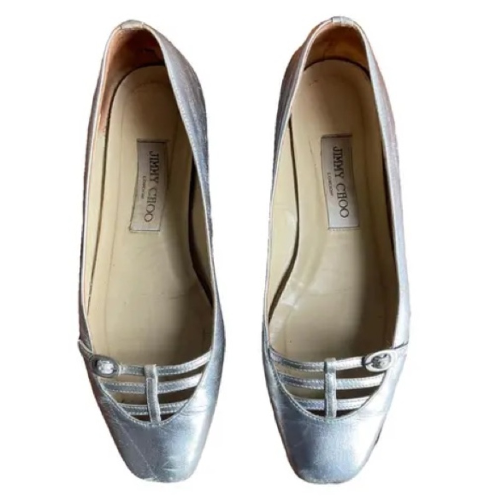 Jimmy Choo flats sz 40 - Picture 1 of 15
